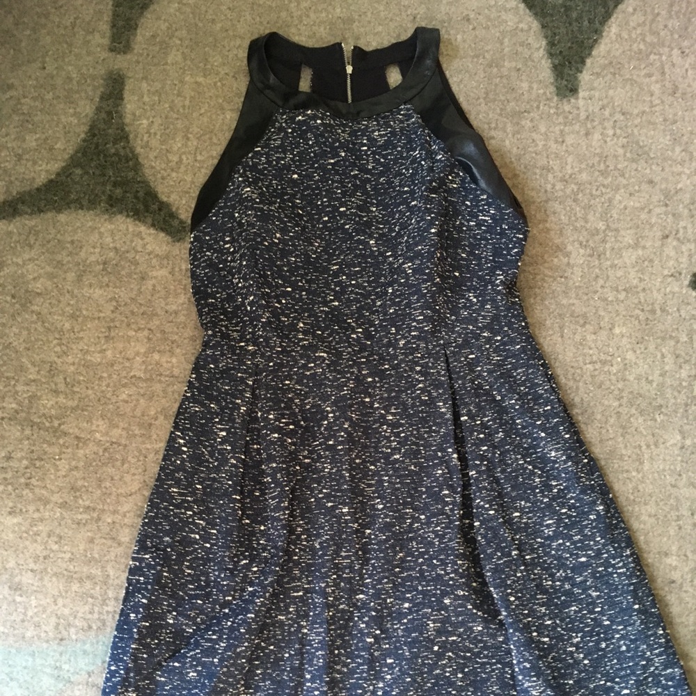 Cute Sea NY dress with leather trim